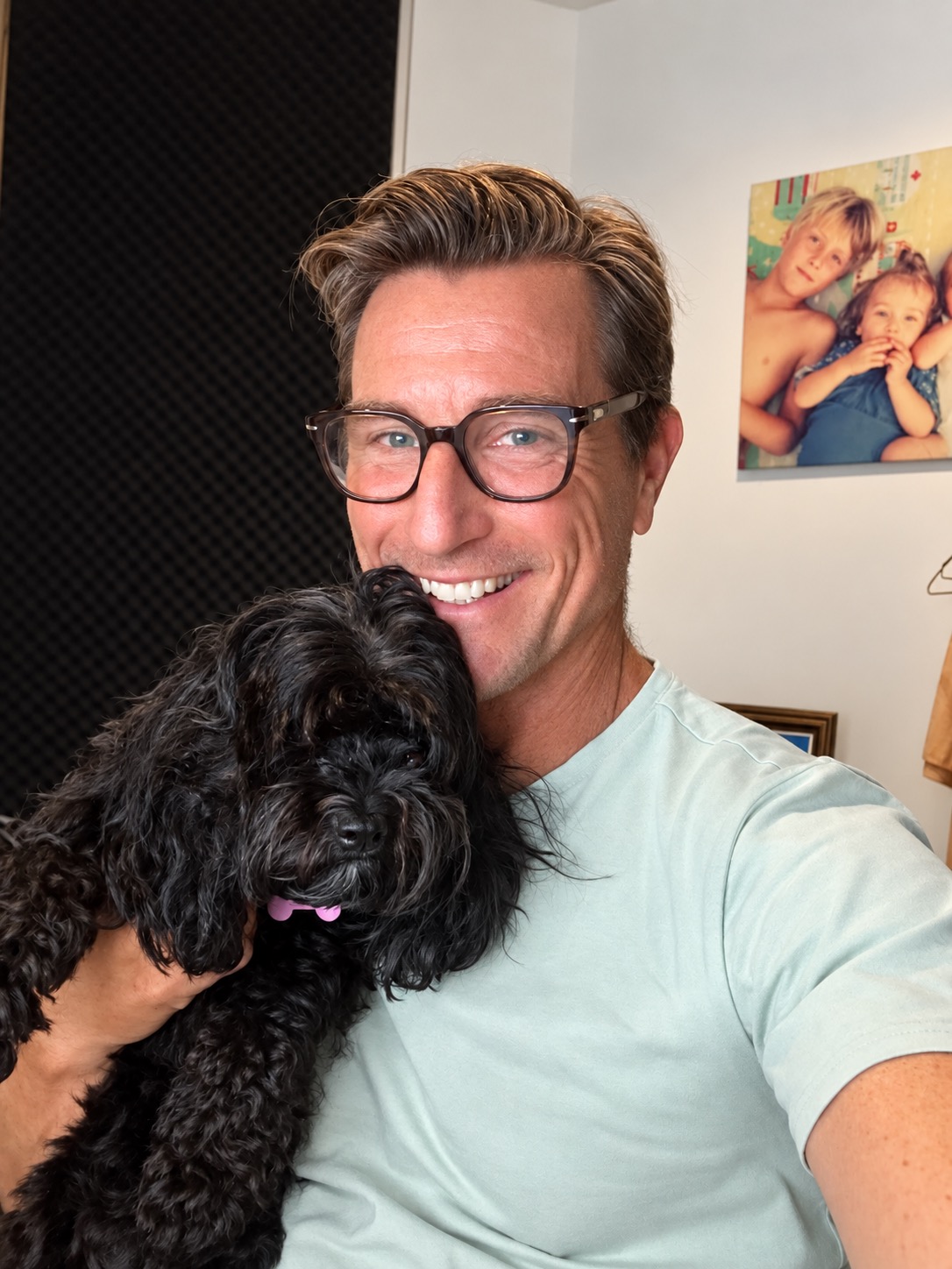 Grant with Bowie and Lady